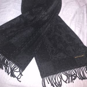 RARE BULGARI CASHMERE STOLE BY DAVIDE PIZZIGONI